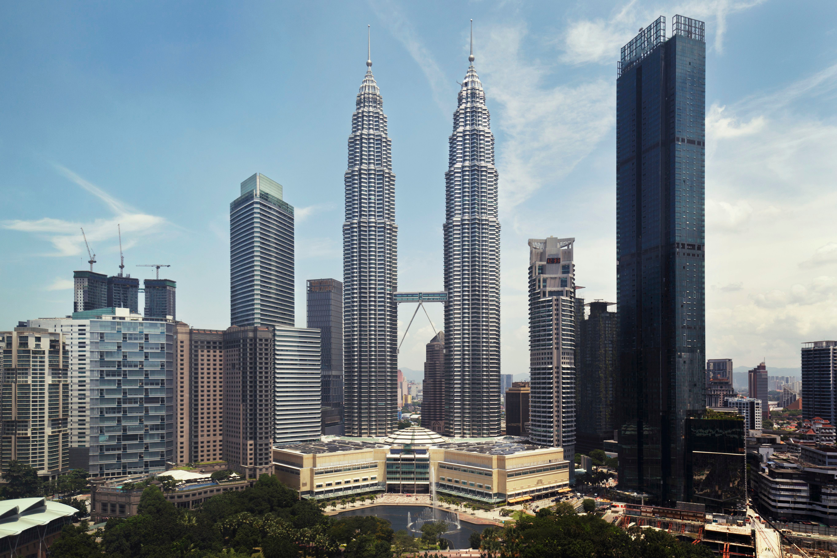 KLCC view with Kuala Lumpur city and skyline